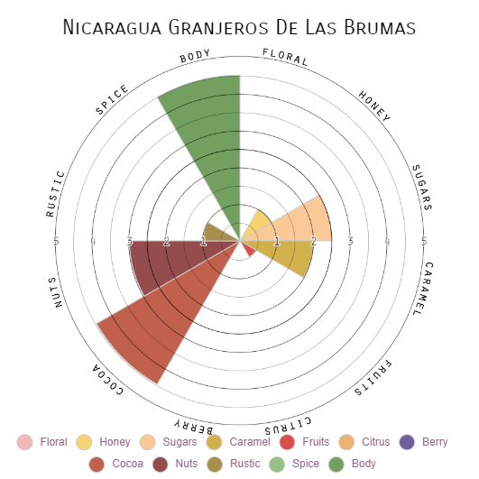 Nicaragua Granjero de las Brumas
